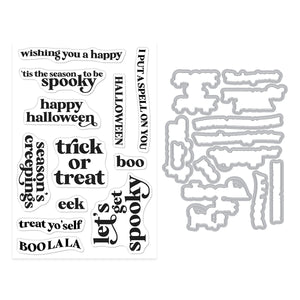 Season’s Creepings Stamp & Cut Set