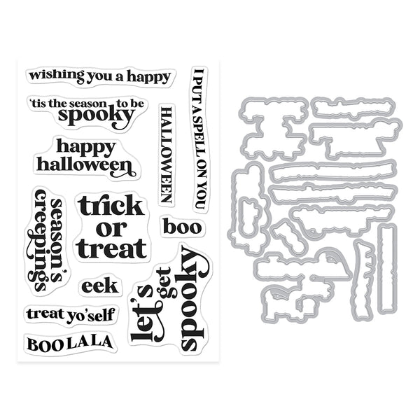 Season’s Creepings Stamp & Cut Set