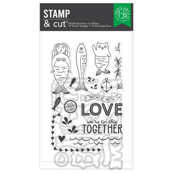 Partners In Brine Stamp & Cut Set