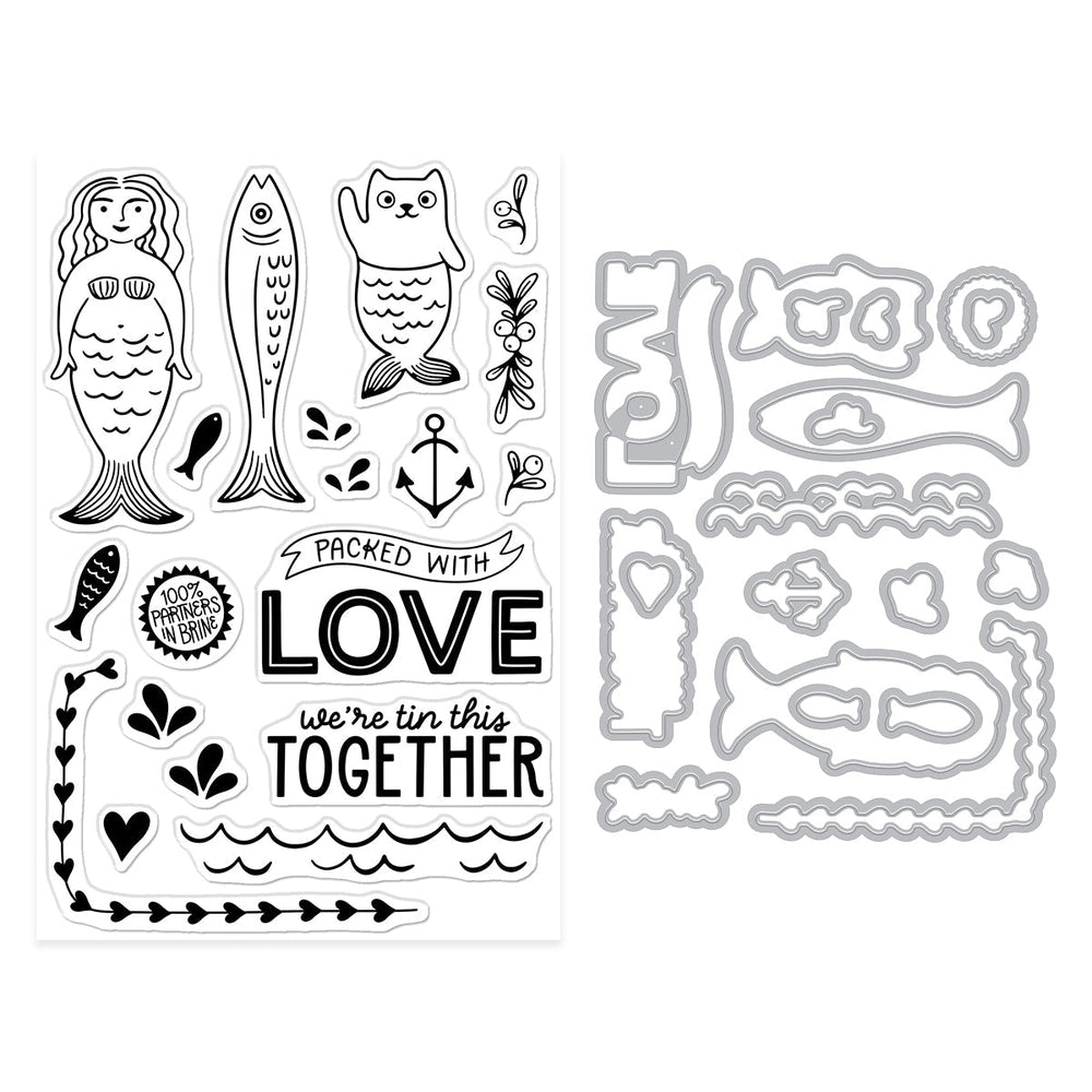 Partners In Brine Stamp & Cut Set