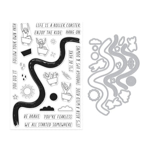 Interactive Wild Ride Stamp & Cut Set