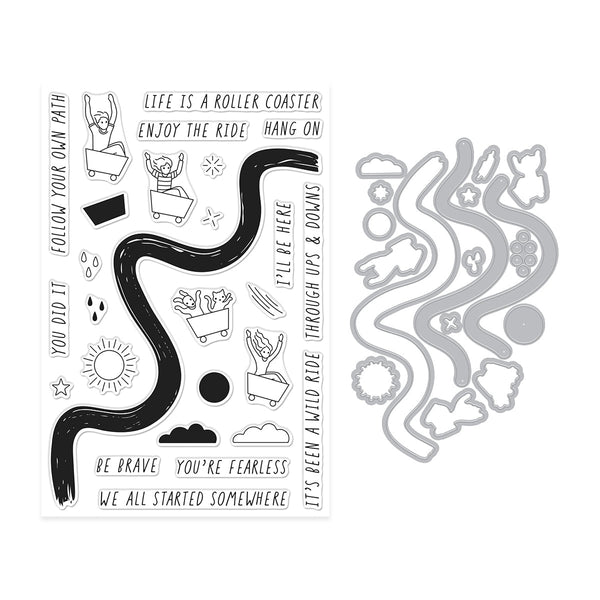 Interactive Wild Ride Stamp & Cut Set