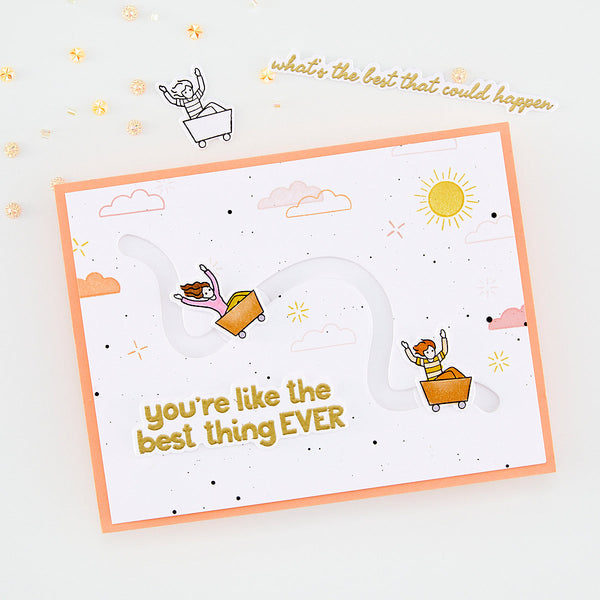 Interactive Wild Ride Stamp & Cut Set