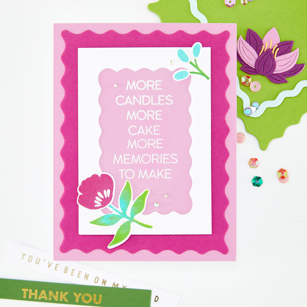 Birthdays Inside & Out Stamp & Cut