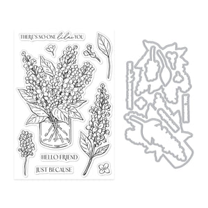 No One Lilac You Stamp & Cut Set