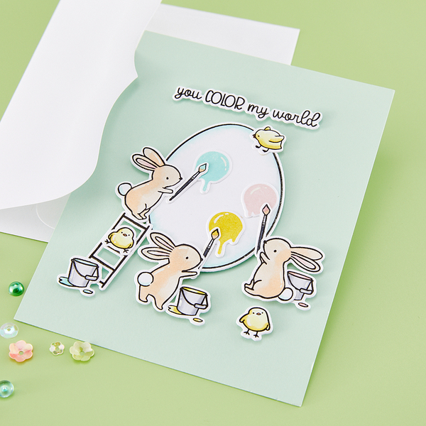 Color My World Clear Stamp Set