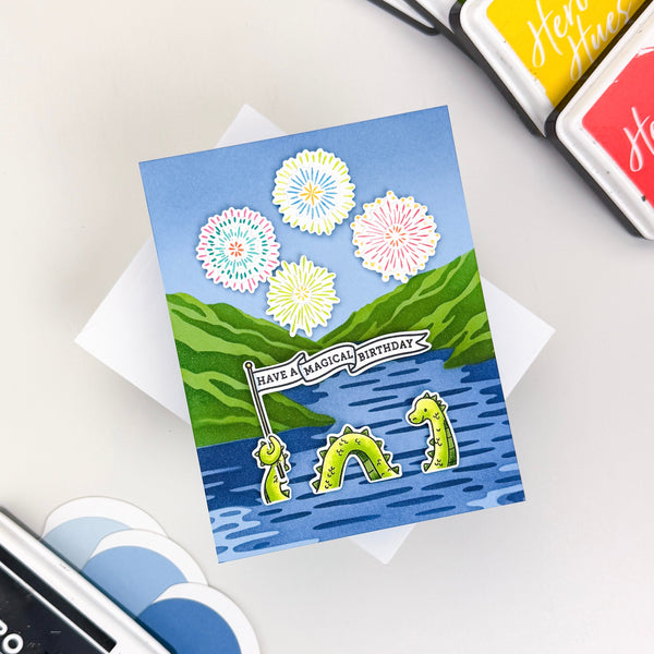 Lake of Legends Stencil Set