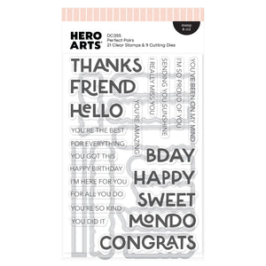 Perfect Pairs Stamp & Cut