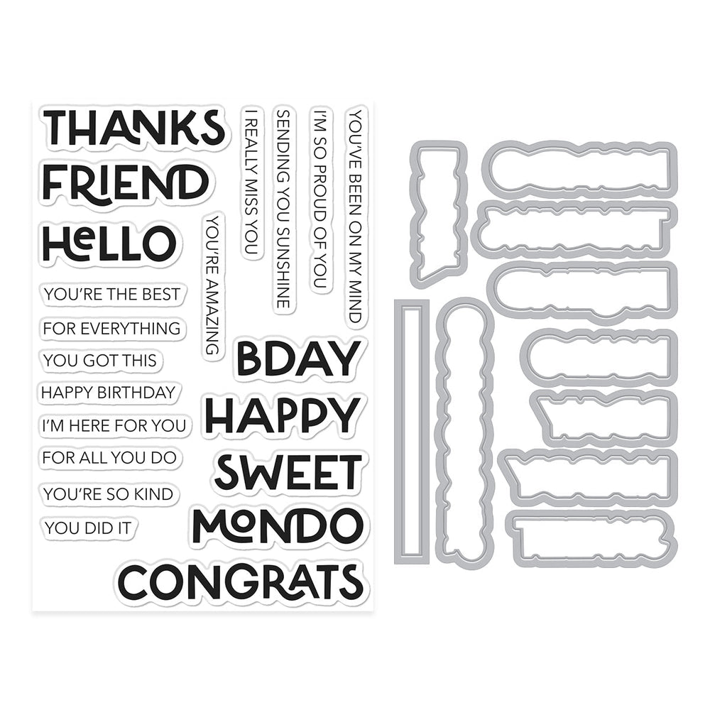 Perfect Pairs Stamp & Cut