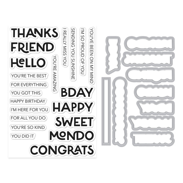 Perfect Pairs Stamp & Cut