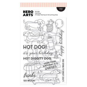 Hot Dog Stamp & Cut