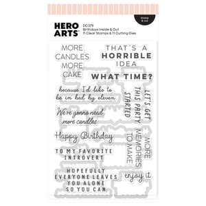 Birthdays Inside & Out Stamp & Cut