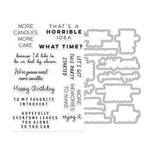 Birthdays Inside & Out Stamp & Cut