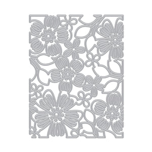 Floral Pattern Cover Plate Die