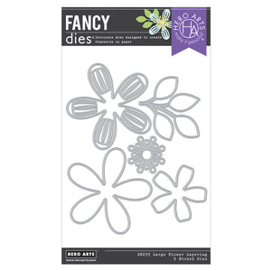 Large Flower Layering Die Set
