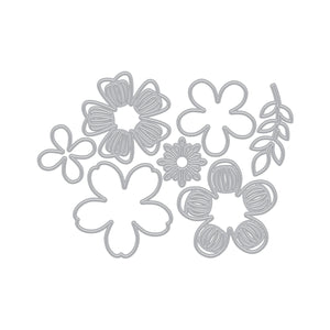 Small Flower Layering Die Set