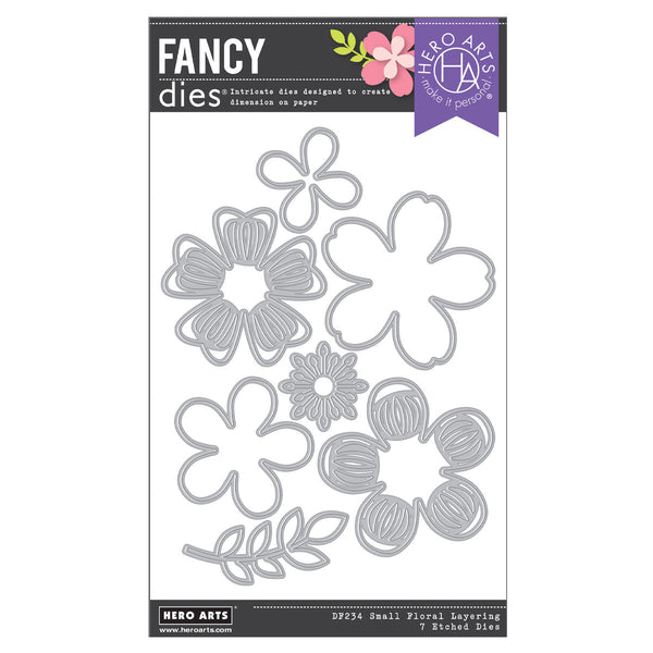 Small Flower Layering Die Set