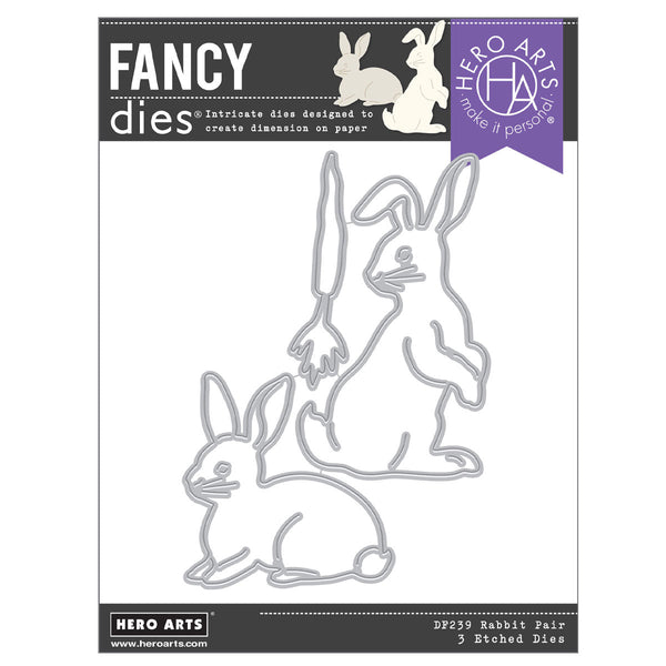 Rabbit Pair Die Set