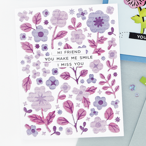 Meadow Blooms Cover Plate Die