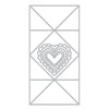 Folded Love Note Die Set