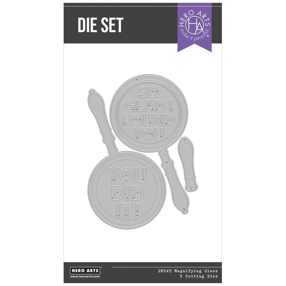 Hero Arts Magnifying Glass Die Set