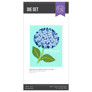 Layered Hydrangea Etched Dies