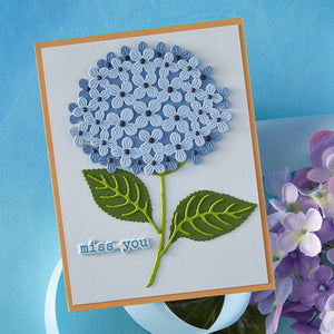 Layered Hydrangea Etched Dies