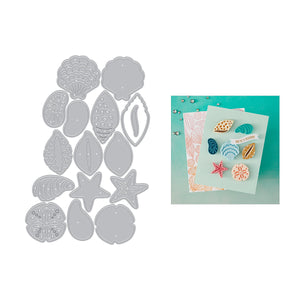 Sophisticated Shells Etched Die Set
