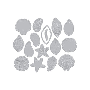 Sophisticated Shells Etched Die Set