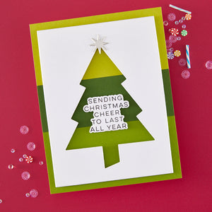 Very Merry Tree Die & Stencil Bundle