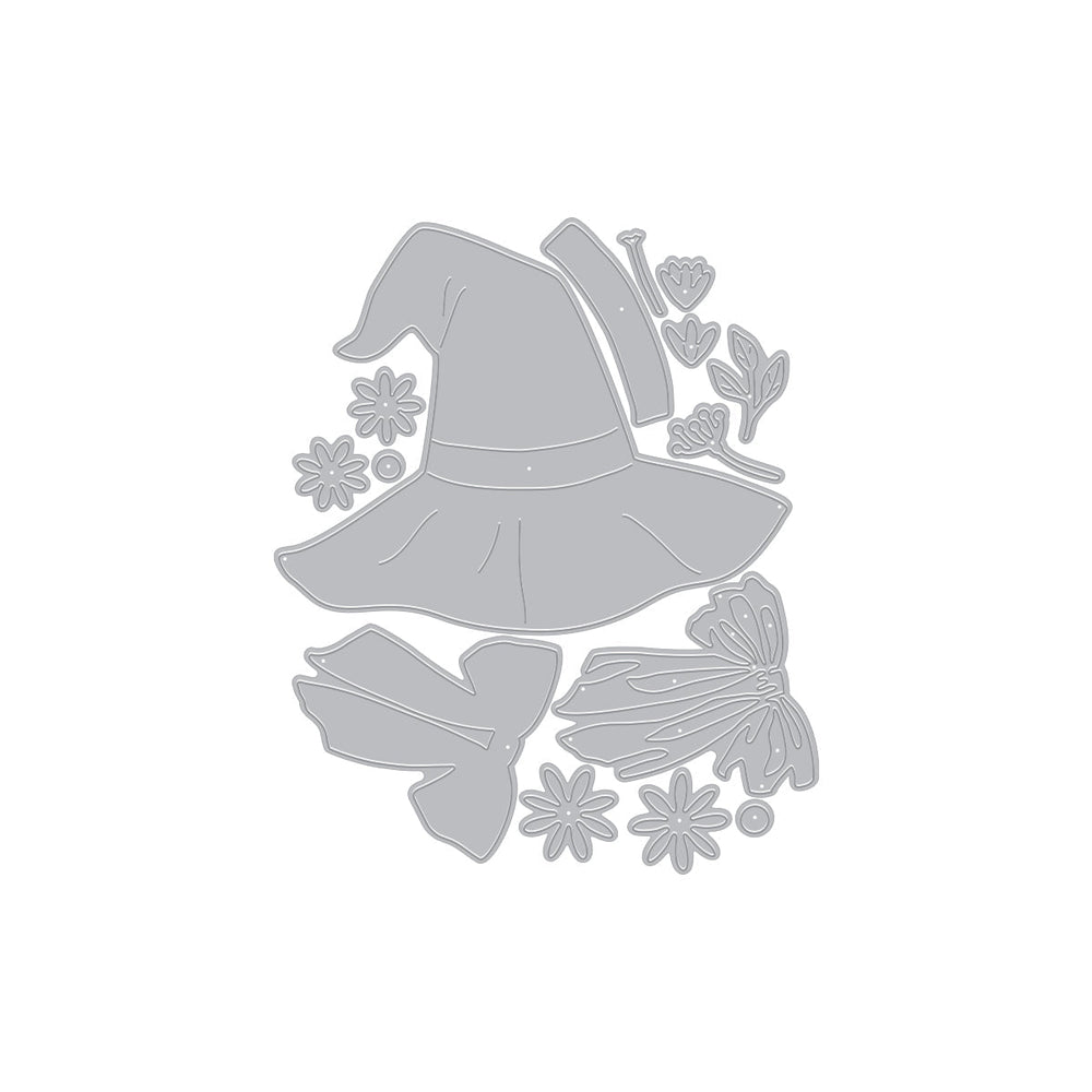 Hero Arts The Witch’s Hat Etched Dies from the Hocus Pocus Collection