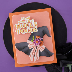 Hero Arts The Witch’s Hat Etched Dies from the Hocus Pocus Collection