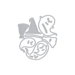Hero Arts Boo to You Etched Dies from the Hocus Pocus Collection