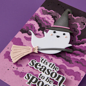 Hero Arts Boo to You Etched Dies from the Hocus Pocus Collection