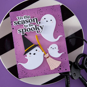 Hero Arts Boo to You Etched Dies from the Hocus Pocus Collection