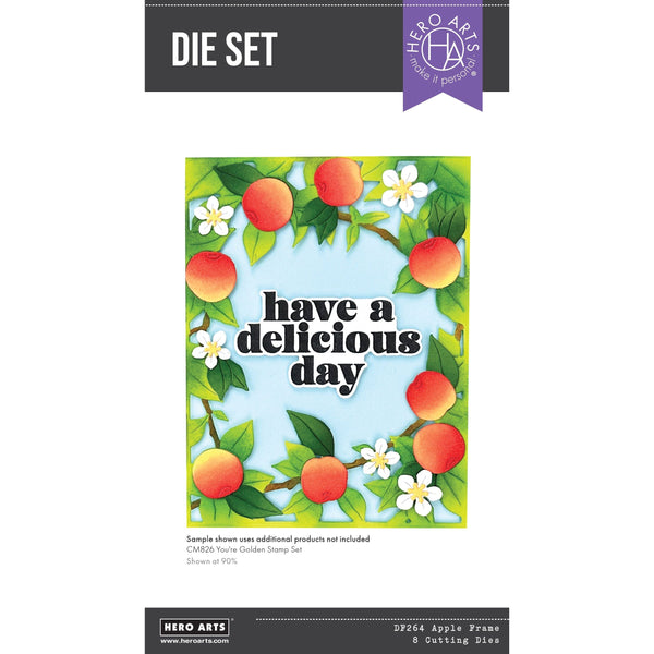Hero Arts Apple Frame Die & Stencil Bundle