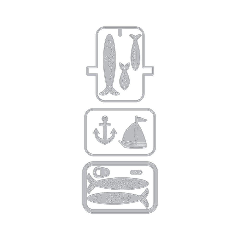 Big Mouth Sardine Die Set