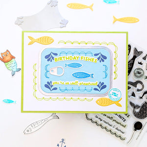 Well Preserved Clear Stamp Set