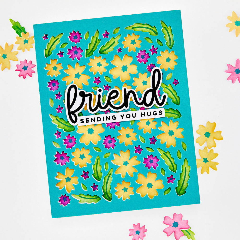 Bitty Floral Bundle Die & Stencil Bundle