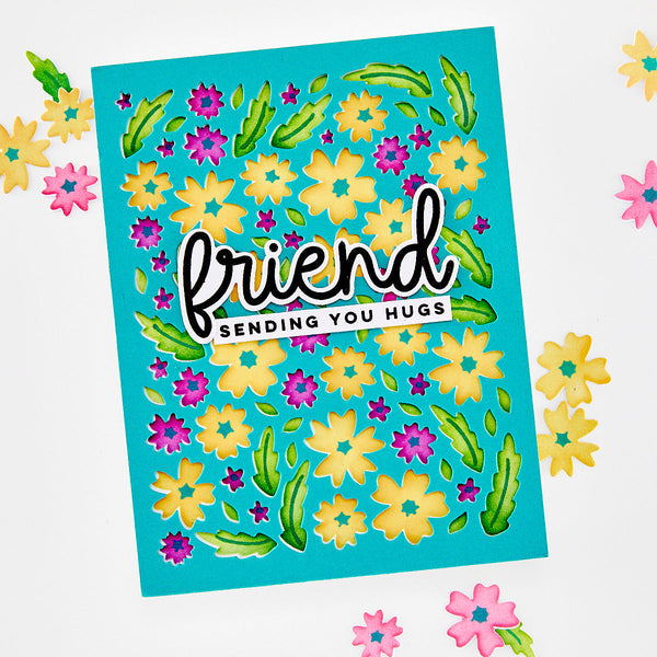 Bitty Floral Bundle Die & Stencil Bundle