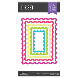 Hero Arts Squiggly Rectangle Frames Die Set