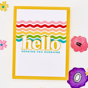 Hello Friend Die Set