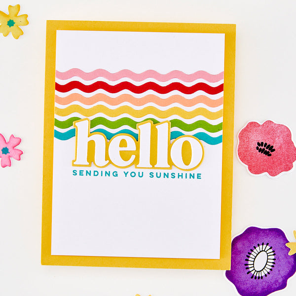 Hello Friend Die Set