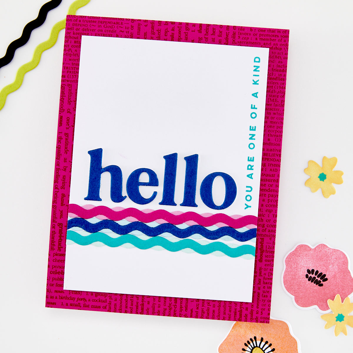 Hero Arts Squiggly Rectangle Frames Die Set