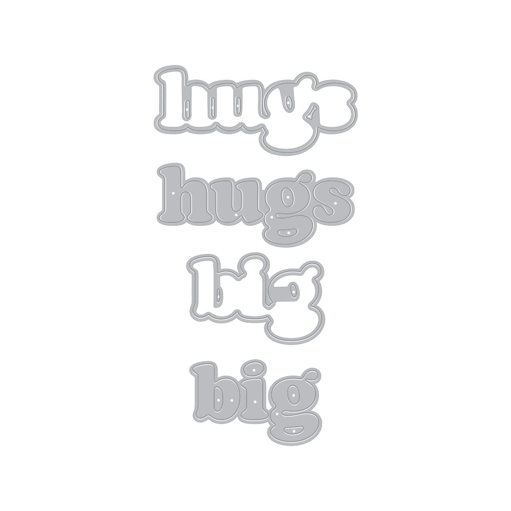 Big Hugs Die Set by Carly Tee