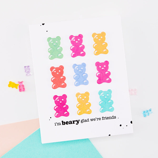 Let's Stick Together Stamp Set by Carly Tee