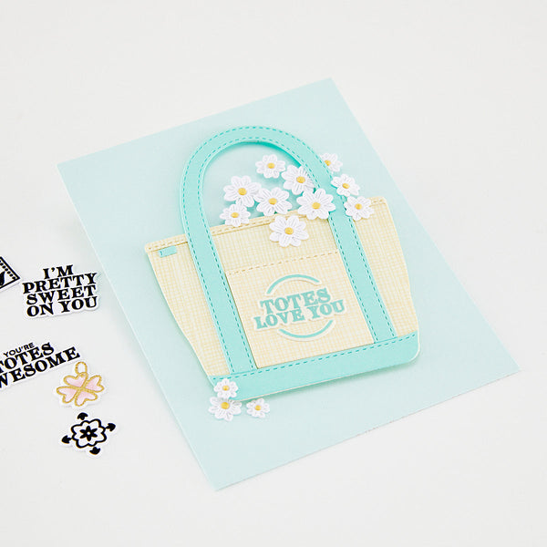 Totes the Best Stamp & Cut