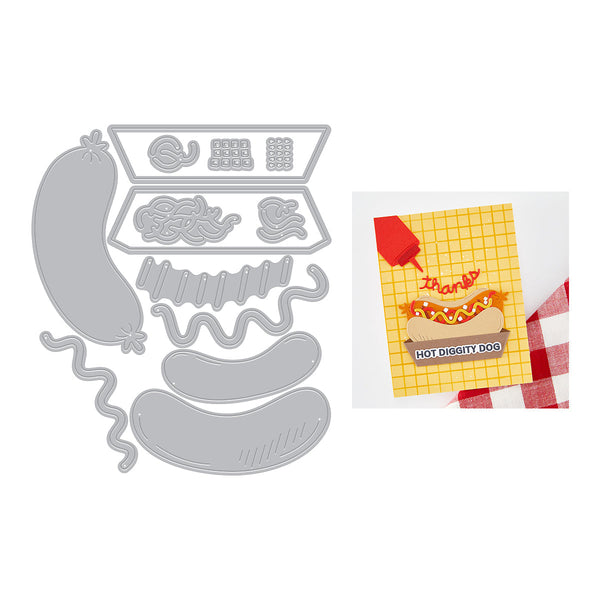 Hot Diggity Dog Die Set