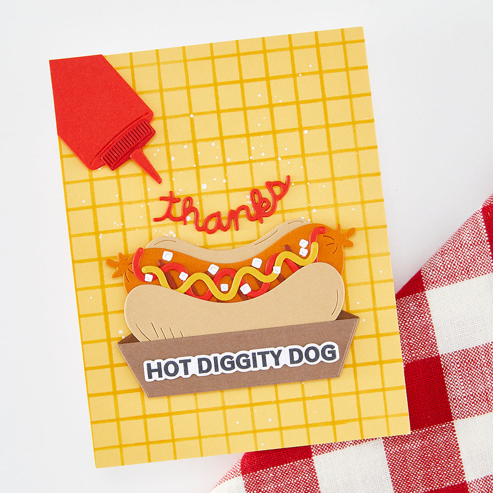 Hot Diggity Dog Die Set
