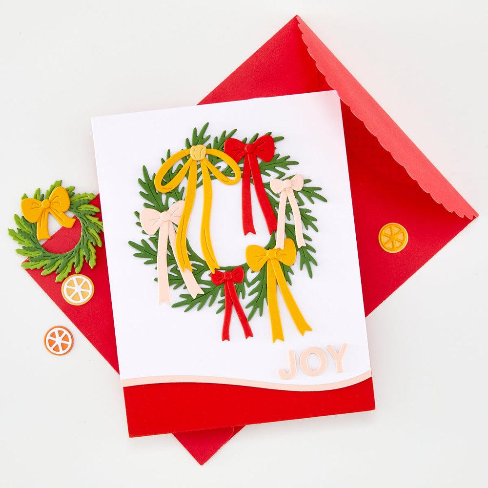 Winter Wreath Die Set